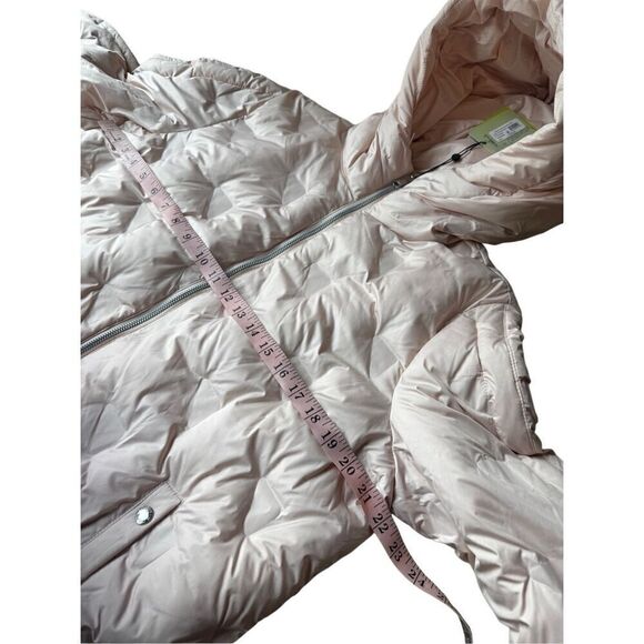 Sam Edelman Pink/Light Peach PRE-MOLD QUILTED SHORT JACKET - Picture 12 of 13